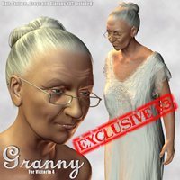 Granny Morphs and Poses For Victoria 4!