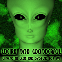 Create weird and wonderful characters with these
